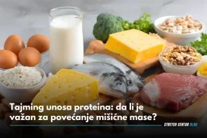 Tajming unosa proteina da li je važan za povećanje mišićne mase