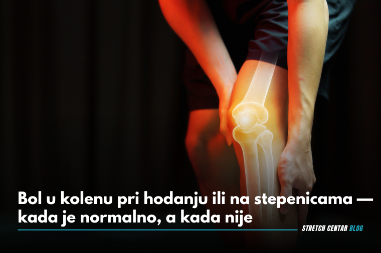 Bol u kolenu pri hodanju ili na stepenicama — kada je normalno, a kada nije