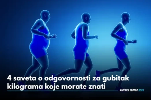 4 saveta o odgovornosti za gubitak kilograma