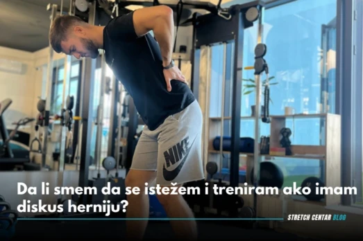 Da li smem da se istežem i treniram ako imam diskus herniju