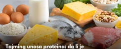 Tajming unosa proteina da li je važan za povećanje mišićne mase