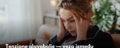 Tenzione glavobolje — veza između zategnutog vrata i bola u glavi