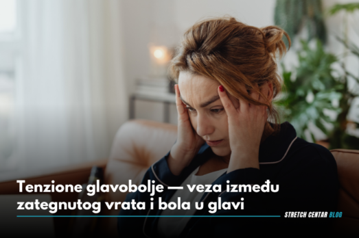 Tenzione glavobolje — veza između zategnutog vrata i bola u glavi